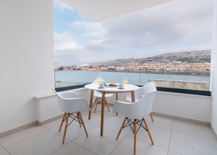 Lägenhet Crowonder Luxury Pag New With Seaview