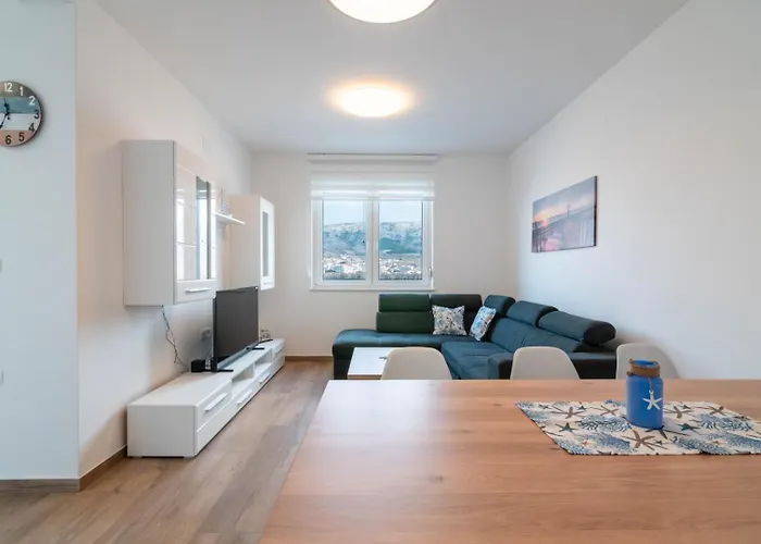 Crowonder Luxury Pag New With Seaview Lägenhet Pag Town